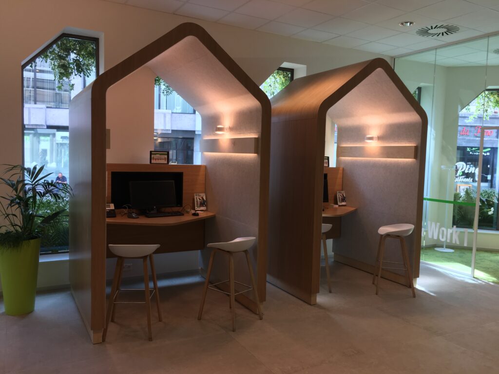 Agence bancaire Liège - box