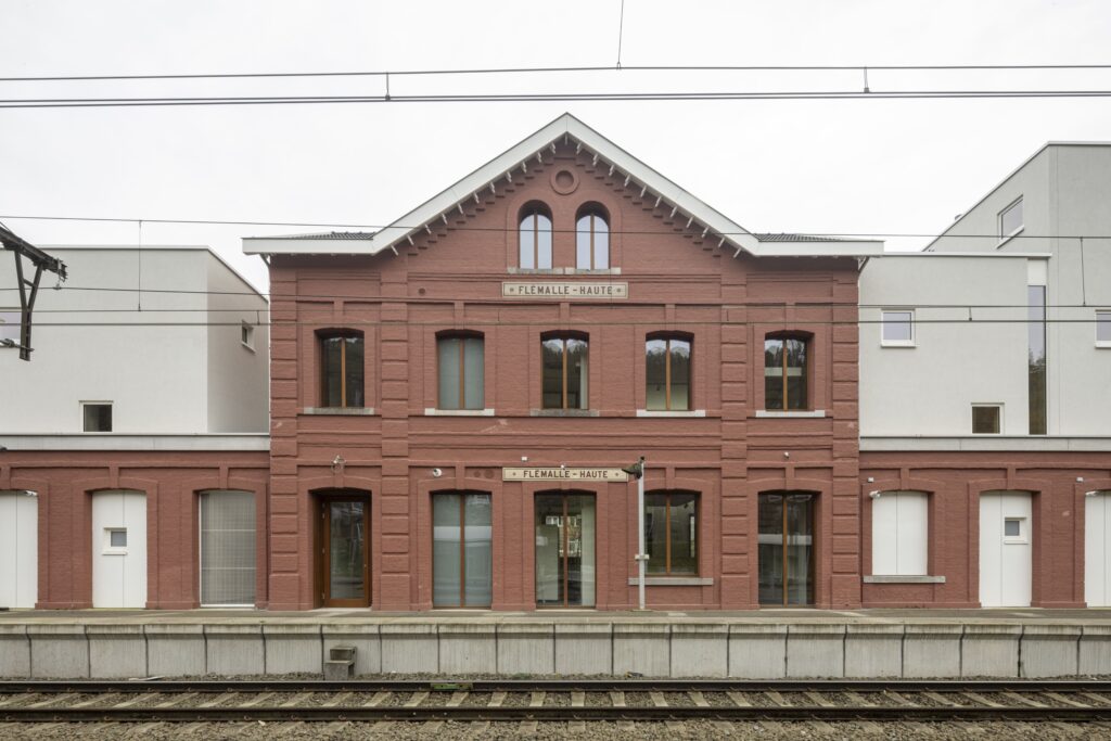 Gare de Flémalle-Haute - Face arrière
