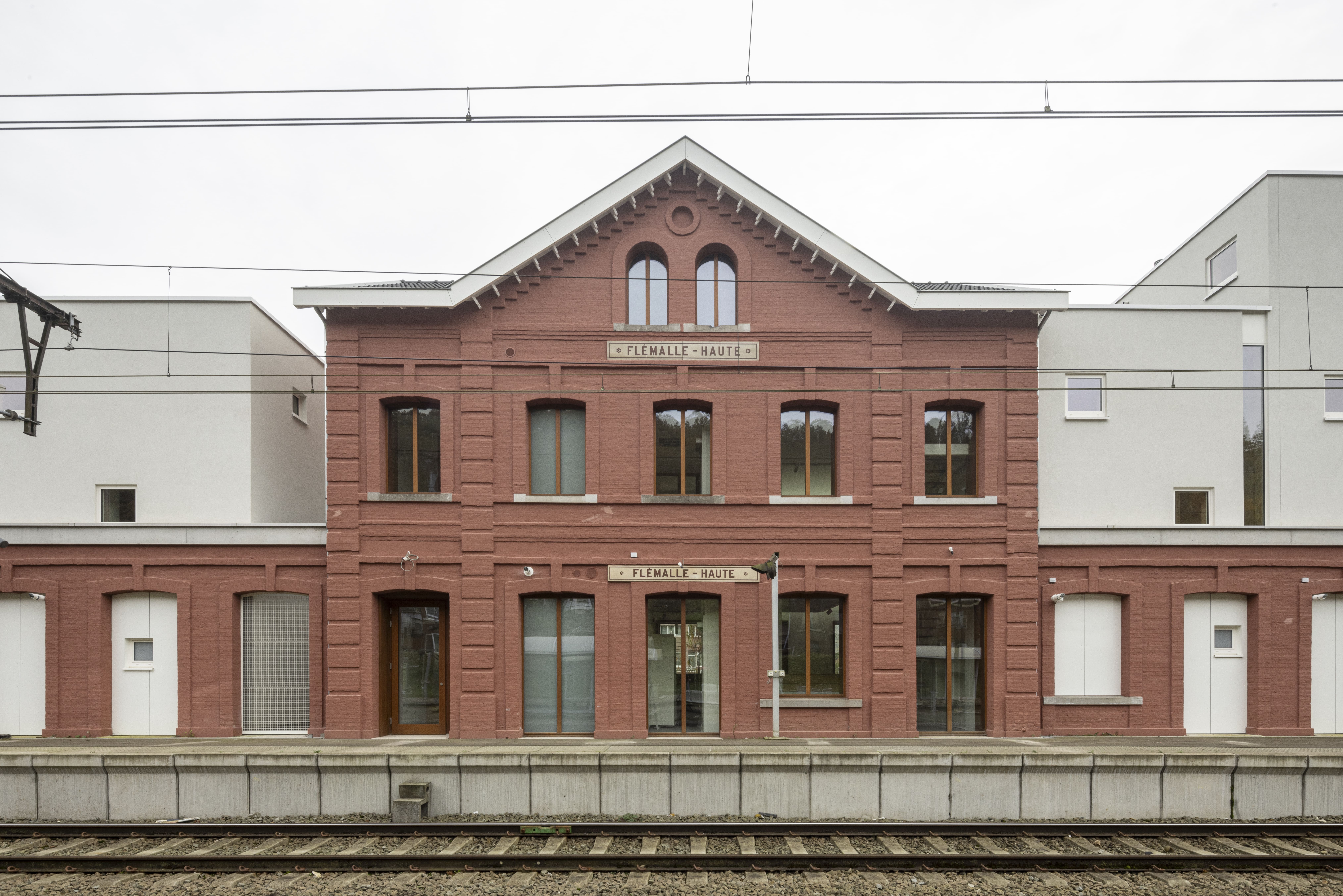 Gare de Flémalle-Haute - Face arrière
